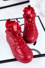 Žieminiai batai vaikams Big Star GG374042, raudoni цена и информация | Детские зимние сапожки | pigu.lt