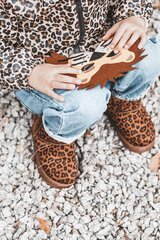 Aulinukai vaikams Leopard Gooby 12946-69, rudi цена и информация | Детские сапоги | pigu.lt