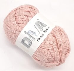 Пряжа для вязания Diva Fancy Yarns 100г, цвет светло-розовый 1R26 цена и информация | Принадлежности для вязания | pigu.lt