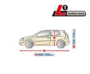 Автомобильный чехол Hatchback/Kombi L1 Kegel-Blazusiak 5-4627-249-4030, 405-430 см цена и информация | Автопринадлежности | pigu.lt