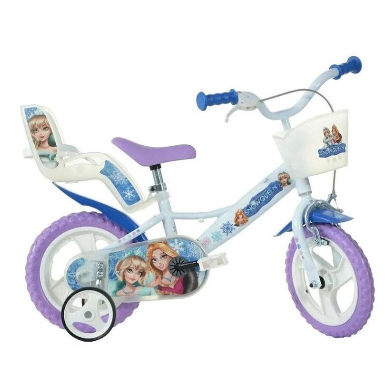 Vaikiškas dviratis Snow Queen 12" kaina ir informacija | Dviračiai | pigu.lt