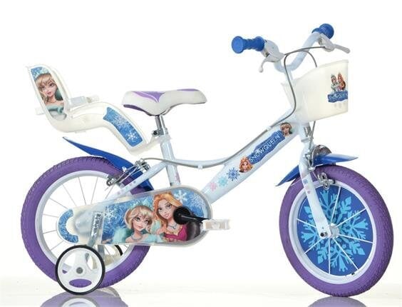 Vaikiškas dviratis Snow Queen 16" kaina ir informacija | Dviračiai | pigu.lt