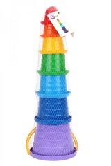 Piramidė vaikams, plastikinė TechnoK (04028) 2704 kaina ir informacija | Žaislai kūdikiams | pigu.lt