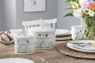 Villeroy & Boch Colorful Spring saldainių stiklainis su dangteliu, 16 cm kaina ir informacija | Indai, lėkštės, pietų servizai | pigu.lt