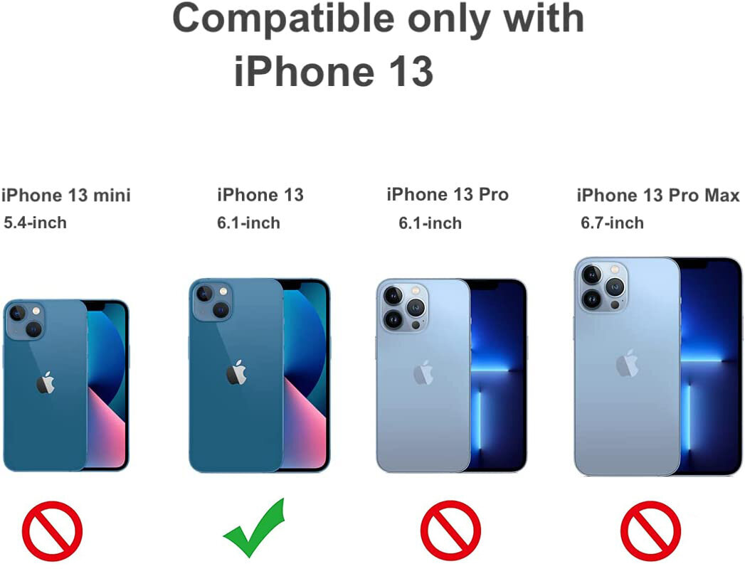 Dėklas Clear PC skirtas Apple iPhone 13, skaidri kaina ir informacija | Telefono dėklai | pigu.lt