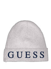 Шапка Guess jeans, Logo Print Light Stone Heather, серый, 520914139 цена и информация | Шапки, перчатки, шарфы для мальчиков | pigu.lt