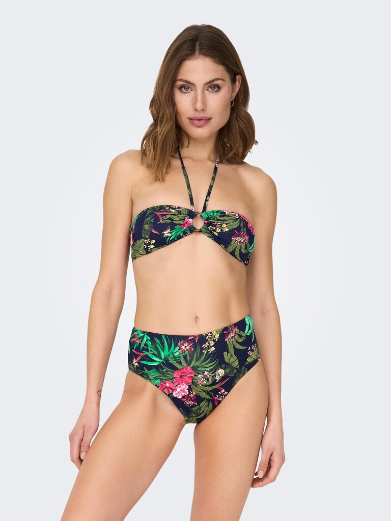 Bikini kelnaitės moterims Self 15282629*02, žalios kaina ir informacija | Maudymosi kostiumėliai | pigu.lt