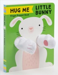Hug Me Little Bunny: Finger Puppet Book цена и информация | Книги для самых маленьких | pigu.lt