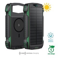 Переносная зарядная батарея 4smart Solar Power Bank UltiMag, 20000 мАч цена и информация | Зарядные устройства Power bank  | pigu.lt