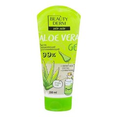 Aktyvus veido gelis Beautyderm SOS Aloe Vera, 200 ml kaina ir informacija | Veido aliejai, serumai | pigu.lt