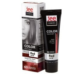 Tonuojantis balzamas Jee Cosmetics spalva 675 Red coral, 100 ml kaina ir informacija | Plaukų dažai | pigu.lt