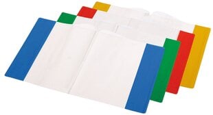 Aplankalas Panta Plast, A4, su spalvotomis kraštinėmis kaina ir informacija | Kanceliarinės prekės | pigu.lt