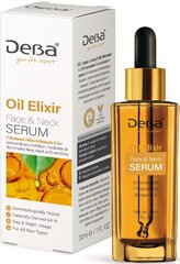 Atkuriamasis serumas veidui ir kaklui DeBa Oil Elixir, 30 ml kaina ir informacija | Veido aliejai, serumai | pigu.lt