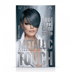 Plaukų dažai Rubella Metallic Touch Stone Grey, 2x50 ml + 15 ml50/50/15 ml kaina ir informacija | Plaukų dažai | pigu.lt