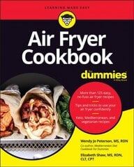 Air Fryer Cookbook For Dummies kaina ir informacija | Receptų knygos | pigu.lt