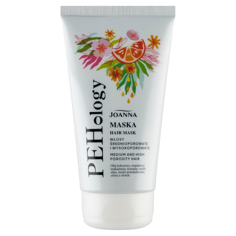 Plaukų kaukė Joanna PEHology Hair Mask, 150 g цена и информация | Priemonės plaukų stiprinimui | pigu.lt