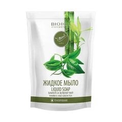 BC Nature Жидкое мыло Бамбук и зеленый чай, 450 мл цена и информация | Мыло | pigu.lt