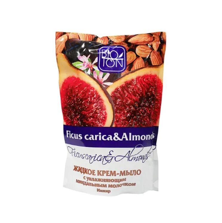 Skystas muilas Bioton Cosmetics Figs with Almond Milk, 450 ml kaina ir informacija | Muilai | pigu.lt