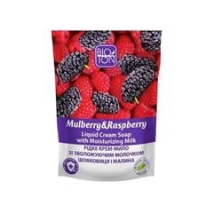 Skystas muilas Bioton Cosmetics Mulberry & Raspberry, 450 ml kaina ir informacija | Muilai | pigu.lt