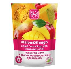 Skystas muilas Bioton Cosmetics Melon & Mango, 450 ml kaina ir informacija | Muilai | pigu.lt
