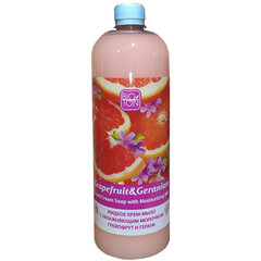 Skystas muilas Bioton Cosmetics Grapefruit & Geranium, 1 l kaina ir informacija | Muilai | pigu.lt