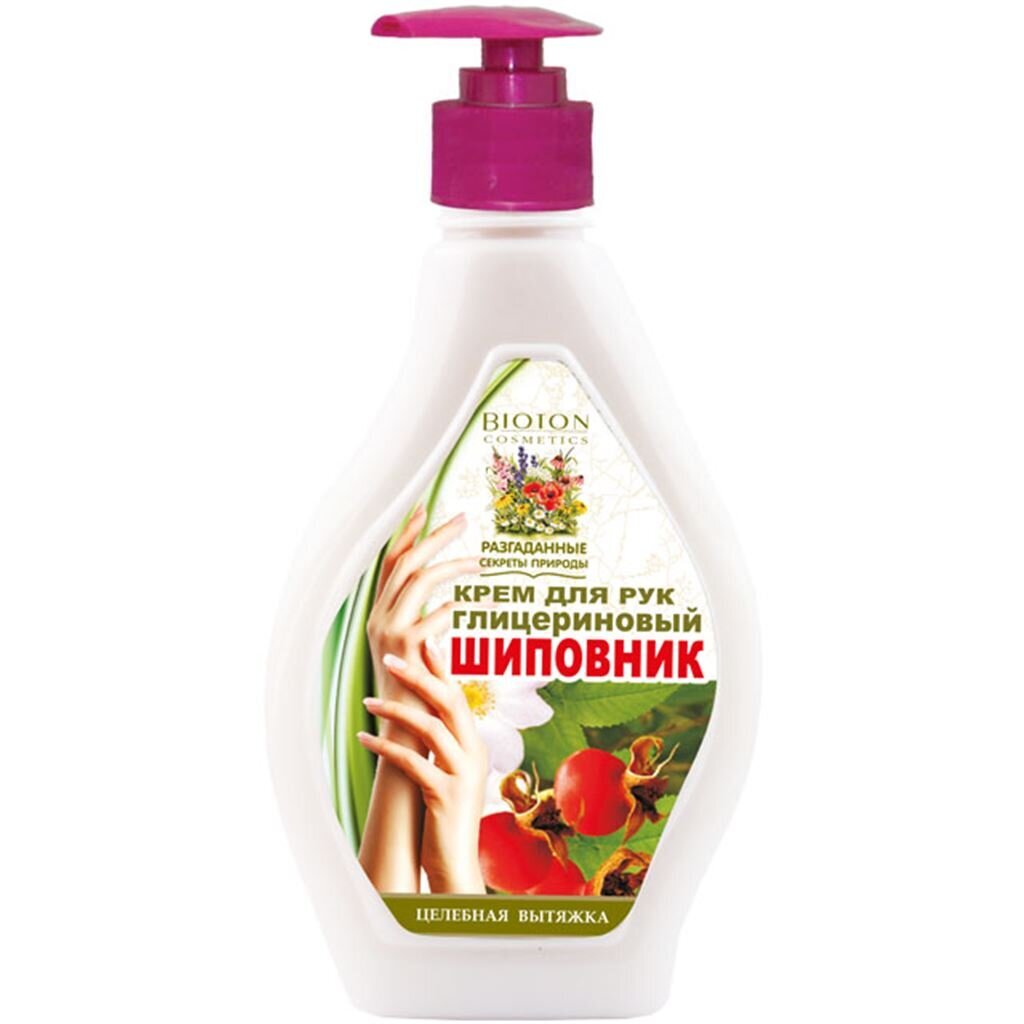 Rankų kremas Bioton Cosmetics Rosehip, 350 ml kaina ir informacija | Kūno kremai, losjonai | pigu.lt