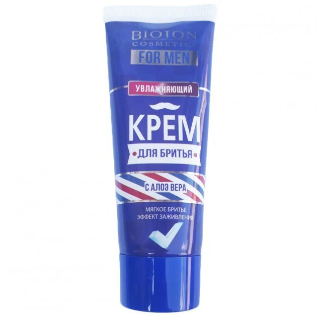 Skutimosi kremas vyrams Bioton Cosmetics Moisturizing, 75 ml kaina ir informacija | Skutimosi priemonės ir kosmetika | pigu.lt