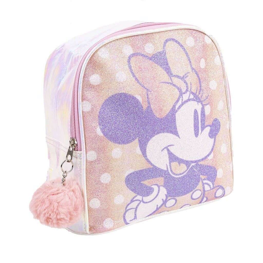 Kuprinė Pelytė Minė (Minnie Mouse), rožinė kaina ir informacija | Kuprinės mokyklai, sportiniai maišeliai | pigu.lt