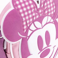 Rankinė per petį Minnie Mouse, rožinė kaina ir informacija | Kuprinės mokyklai, sportiniai maišeliai | pigu.lt
