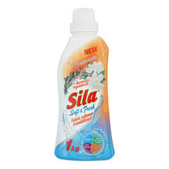 Sila Soft & Fresh Impression audinių minkštiklis, 1 kg kaina ir informacija | Skalbimo priemonės | pigu.lt