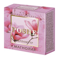 Glicerininis muilas Poshe, magnolija, 100 g kaina ir informacija | Muilai | pigu.lt