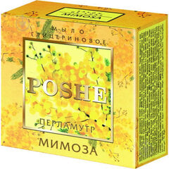 Glicerininis muilas Poshe, mimoza, 100 g цена и информация | Мыло | pigu.lt