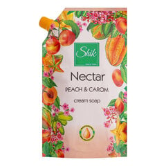"Шик Nectar" Жидкое мыло "Персик и карамболь", дой-пак 460 мл цена и информация | Мыло | pigu.lt