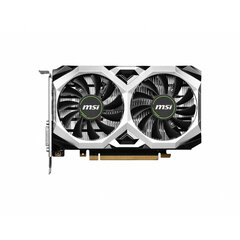 MSI GeForce GTX 1630 Ventus XS 4G OC 4 GB GDDR6 kaina ir informacija | Vaizdo plokštės (GPU) | pigu.lt