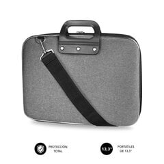 Krepšys Subblim Lb-Eva0015 skirtas 13.3", pilkas цена и информация | Рюкзаки, сумки, чехлы для компьютеров | pigu.lt