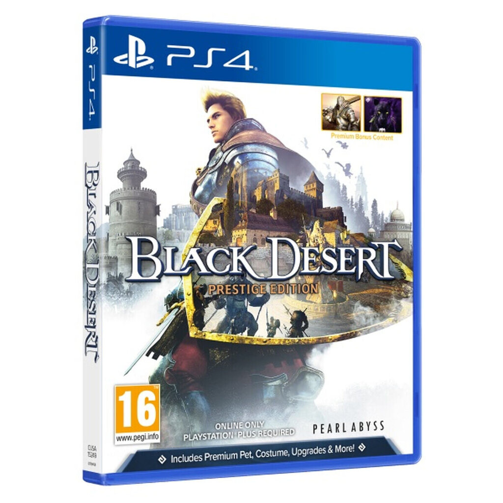 Компьютерная игра Видеоигры PlayStation 4 KOCH MEDIA Black Desert Prestige  Edition цена | pigu.lt