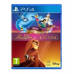 Видеоигры PlayStation 4 Disney Aladdin and The Lion King цена и информация | Disney Компьютерная техника | pigu.lt