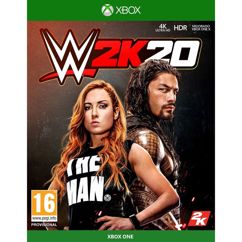 WWE 2K20, Xbox One kaina ir informacija | Kompiuteriniai žaidimai | pigu.lt