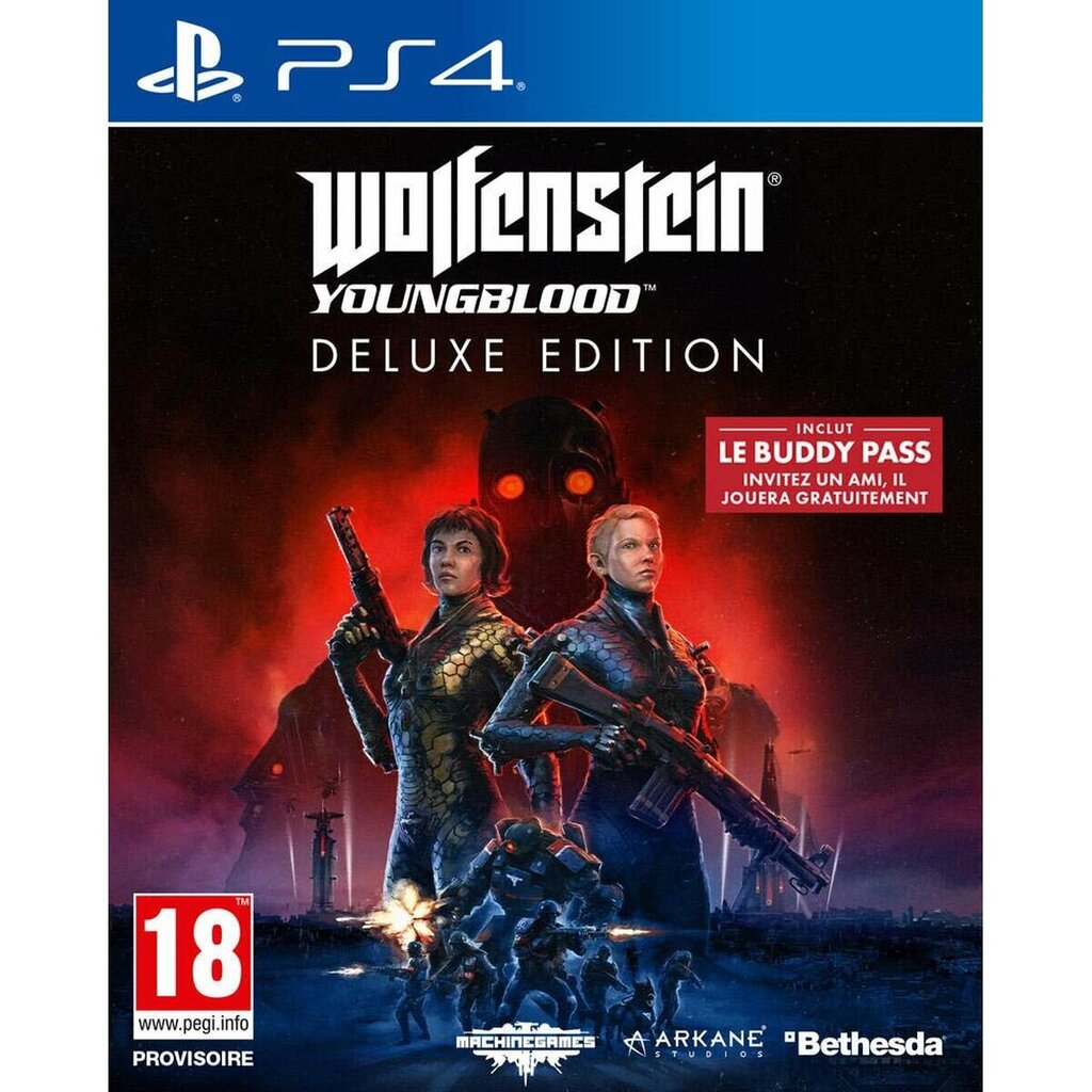 Компьютерная игра Видеоигры PlayStation 4 KOCH MEDIA Wolfenstein Youngblood  - Deluxe Edition цена | pigu.lt