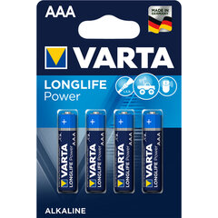 Varta Longlife Power elementai AAA kaina ir informacija | Elementai | pigu.lt