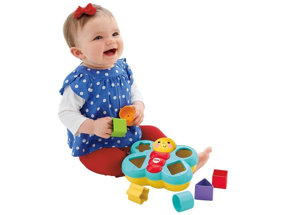 Edukacinis žaislas Drugelis Fisher-Price kaina ir informacija | Lavinamieji žaislai | pigu.lt