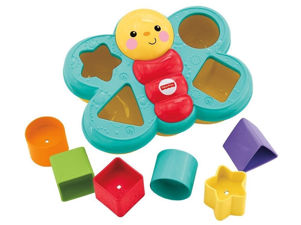 Edukacinis žaislas Drugelis Fisher-Price kaina ir informacija | Lavinamieji žaislai | pigu.lt