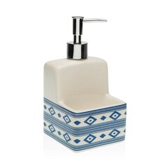Дозатор мыла Versa Manacor синяя керамика Dolomite цена и информация | Набор акскссуаров для ванной | pigu.lt