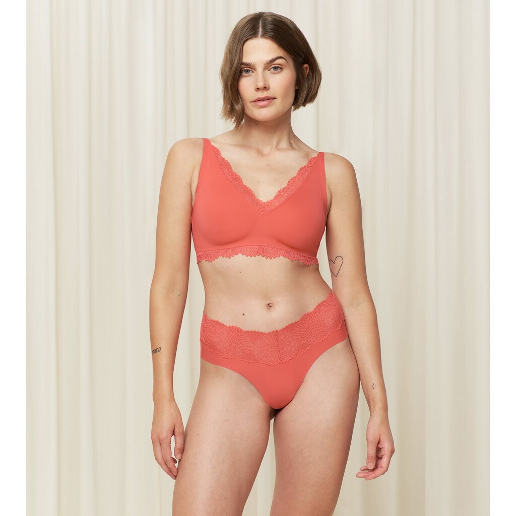 Kelnaitės moterims Triumph Summer Sensation Maxi String 7613141599772, raudonos цена и информация | Kelnaitės | pigu.lt