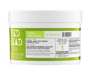 Освежающая маска для волос Tigi Bed Head Urban Antidotes Re-Energize, 200 гр цена и информация | Средства для укрепления волос | pigu.lt