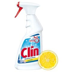 Средство для мытья окон CLIN Citrus с распылителем 500 мл цена и информация | Очистители | pigu.lt