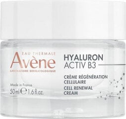 Atkuriantis veido kremas Avene Hyaluron Activ B3 Cell Regenerating Cream, 50ml kaina ir informacija | Veido kremai | pigu.lt