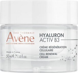 Atkuriantis veido kremas Avene Hyaluron Activ B3 Cell Regenerating Cream, 50ml kaina ir informacija | Veido kremai | pigu.lt