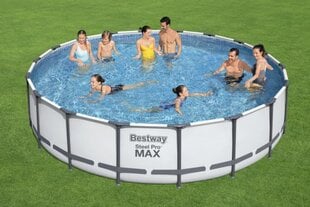 Бассейн Bestway Steel Pro Max цена и информация | Бассейны | pigu.lt