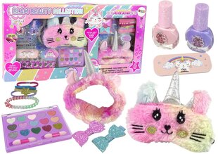 Manikiūro ir kosmetikos rinkinys vaikams Lean Toys Blam Beauty kaina ir informacija | Kosmetika vaikams ir mamoms | pigu.lt